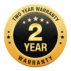 2-Year Warranty