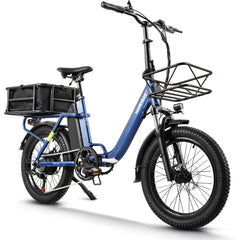 Hanevear H6-Light Folding Electric Bike Torque Sensor 120KM