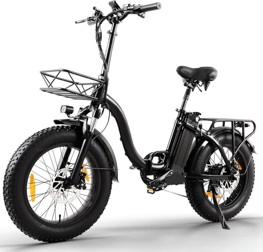 HANEVEAR Y20-Plus 20" Fat Tire Faltbares Elektrofahrrad 48V/24AH