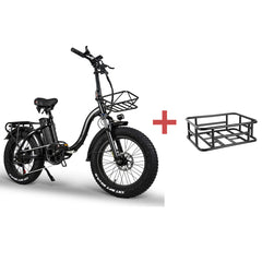 HANEVEAR Y20-Plus 20" Fat Tire Bicicletta elettrica pieghevole 48V/24AH