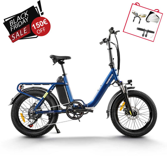Vélo électrique pliable Hanevear H6-Light avec capteur de couple 120 km