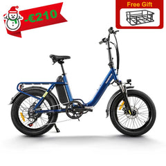 Hanevear H6-Light Folding Electric Bike Torque Sensor 120KM