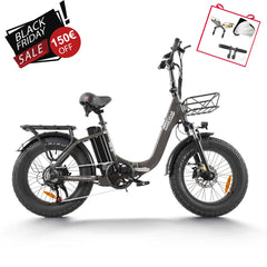 HANEVEAR H6-S Folding Electric Bike for Adults