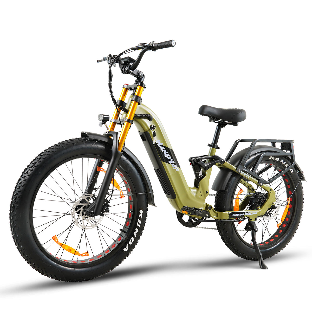 HM26 Full Suspension Mountain E-bike