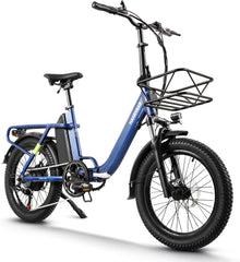 Hanevear H6-Light Faltbares Elektrofahrrad mit Drehmomentsensor, 120 km