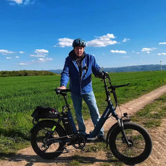 Hanevear H6-Light składany rower elektryczny z czujnikiem momentu obrotowego 120 km