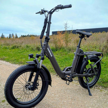 Hanevear H6-Light Folding Electric Bike Torque Sensor 120KM