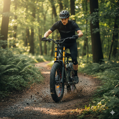 HANEVEAR HM26 Full Suspension 52V 20.8A Electric Mountain Bike