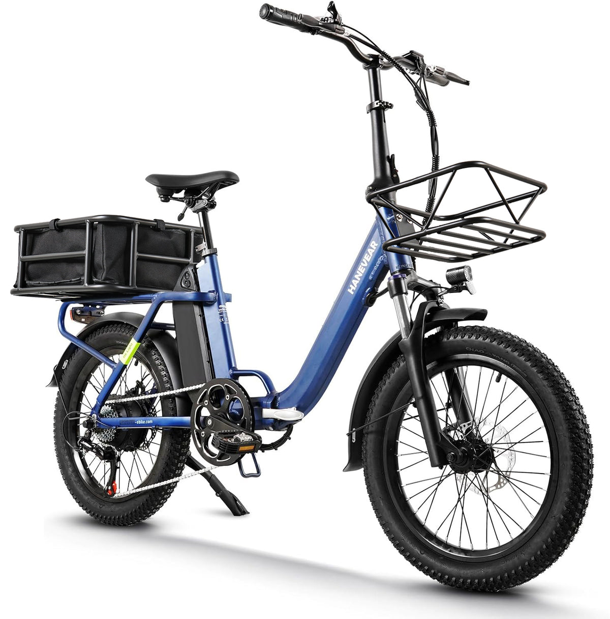 Hanevear H6-Light Bicicletta Elettrica Pieghevole Sensore di Coppia 120KM