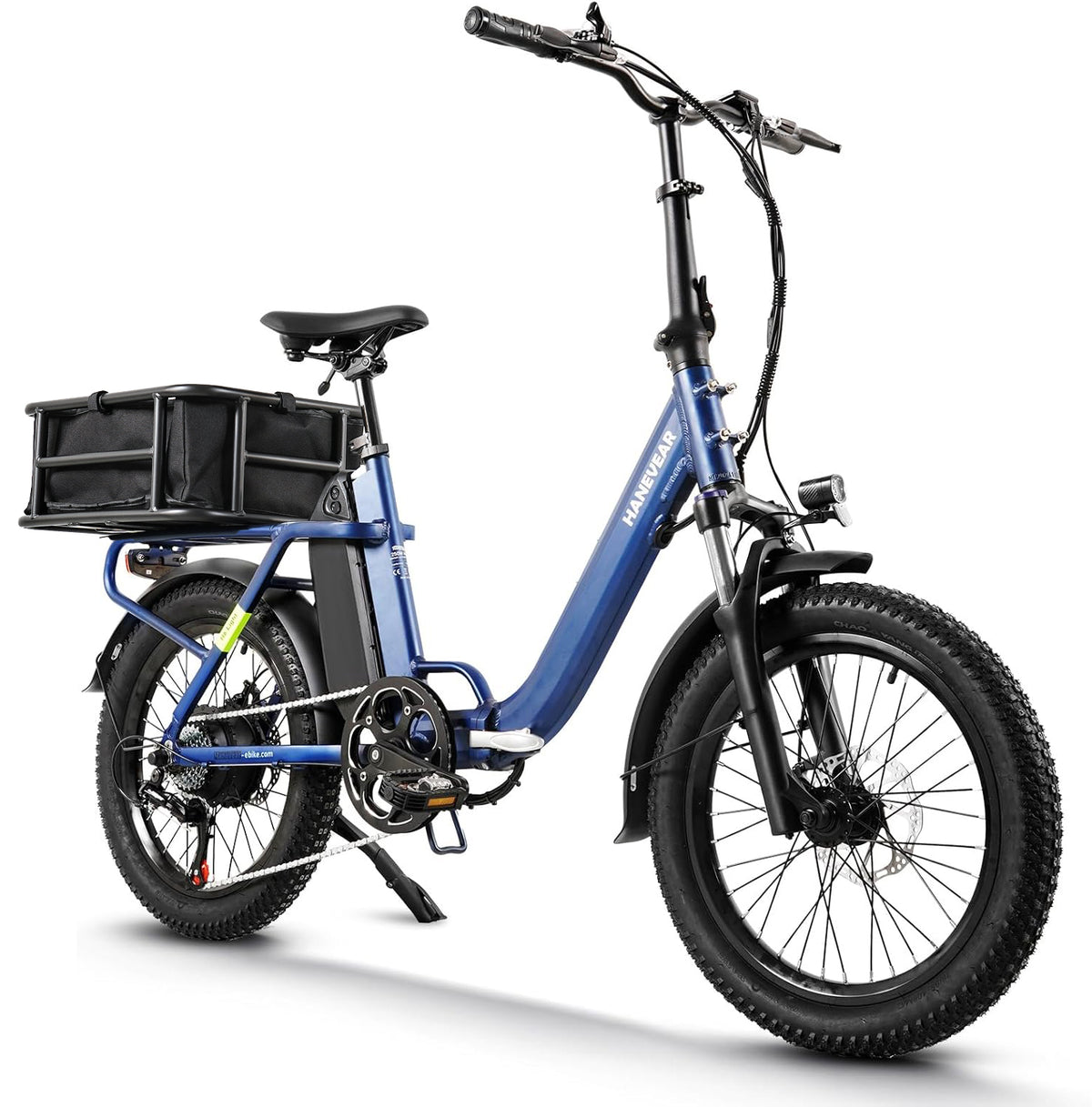 Hanevear H6-Light Bicicletta Elettrica Pieghevole Sensore di Coppia 120KM