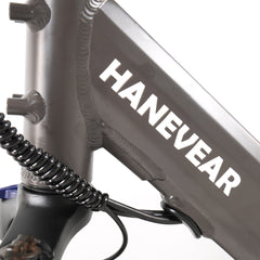 Hanevear H6-Light Faltbares Elektrofahrrad mit Drehmomentsensor, 120 km