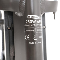 Hanevear H6-Light Faltbares Elektrofahrrad mit Drehmomentsensor, 120 km