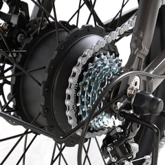 Hanevear H6-Light Faltbares Elektrofahrrad mit Drehmomentsensor, 120 km