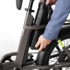 Hanevear H6-Light Faltbares Elektrofahrrad mit Drehmomentsensor, 120 km