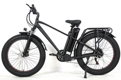 HANEVEAR KS26-Pro 26'' Fat Tire Electric Mountain Bike HARDTAIL 21Ah