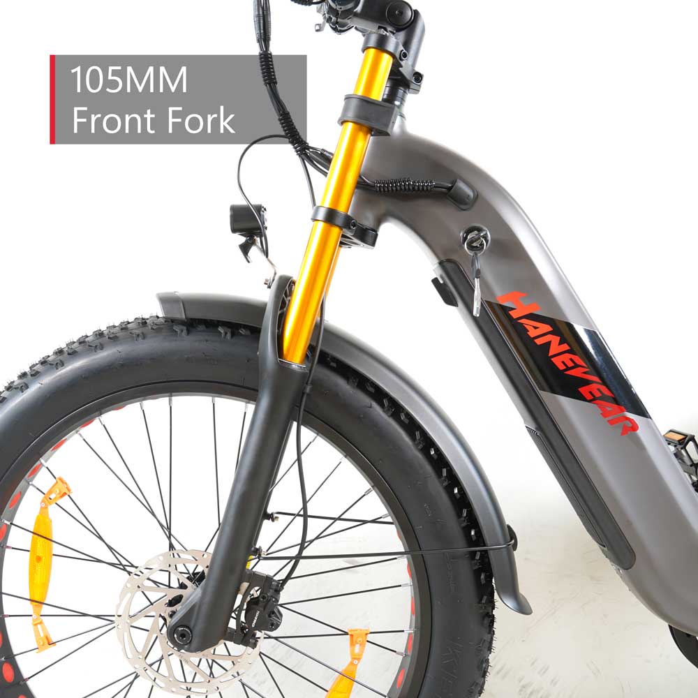 VTT électrique Tout Suspendu HANEVEAR HM26 52V 20,8A
