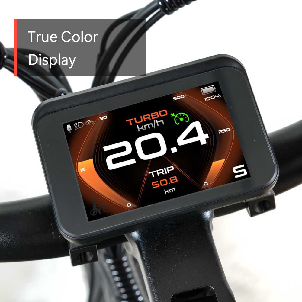 HANEVEAR HM26 Full Suspension 52V 20.8A Electric Mountain Bike