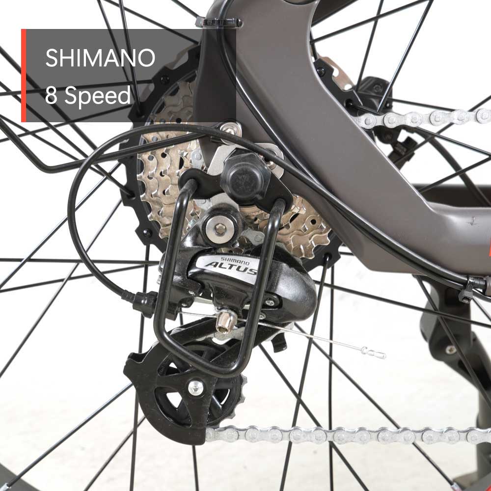 HANEVEAR HM26 Full Suspension 52V 20.8A Electric Mountain Bike