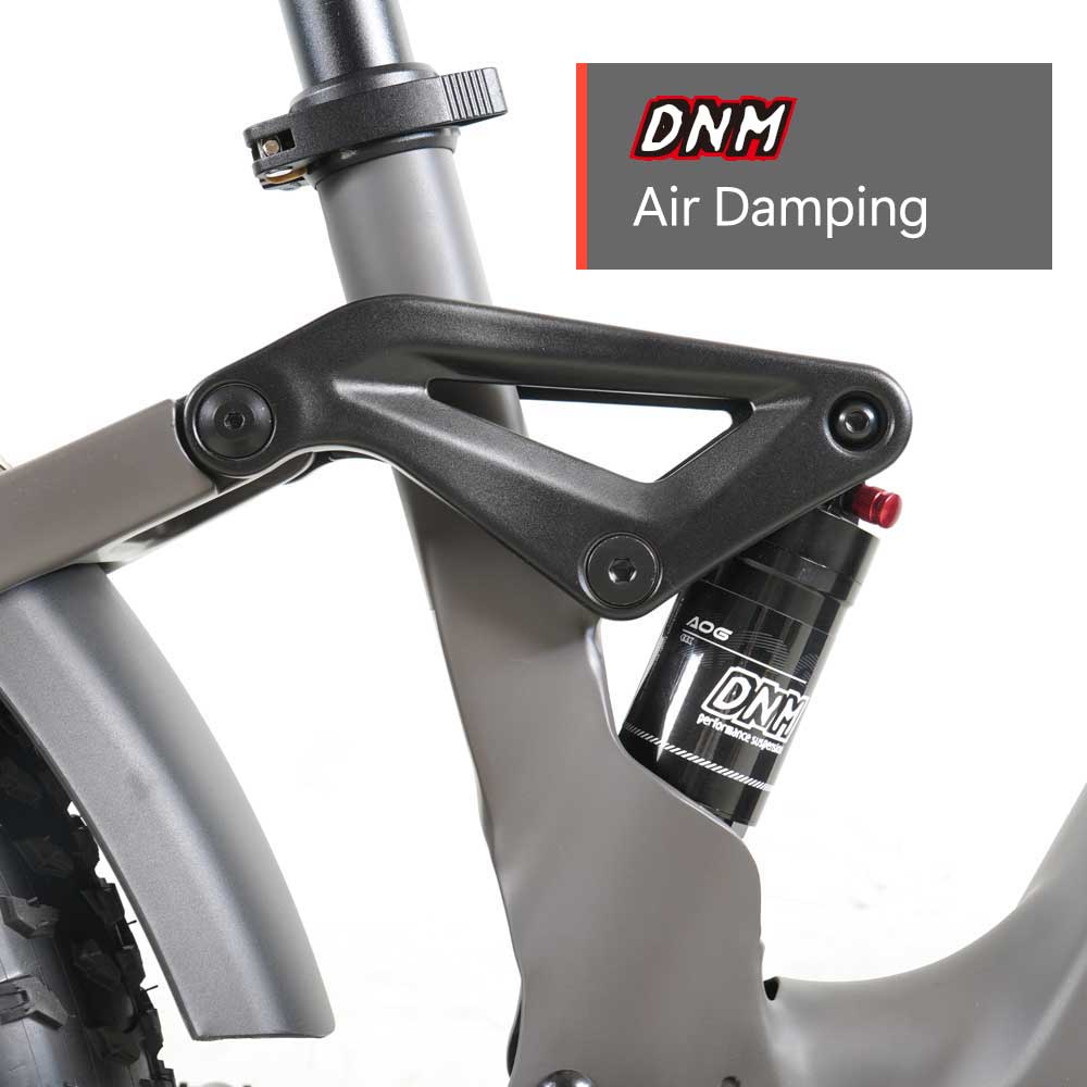 HANEVEAR HM26 Full Suspension 52V 20.8A Electric Mountain Bike