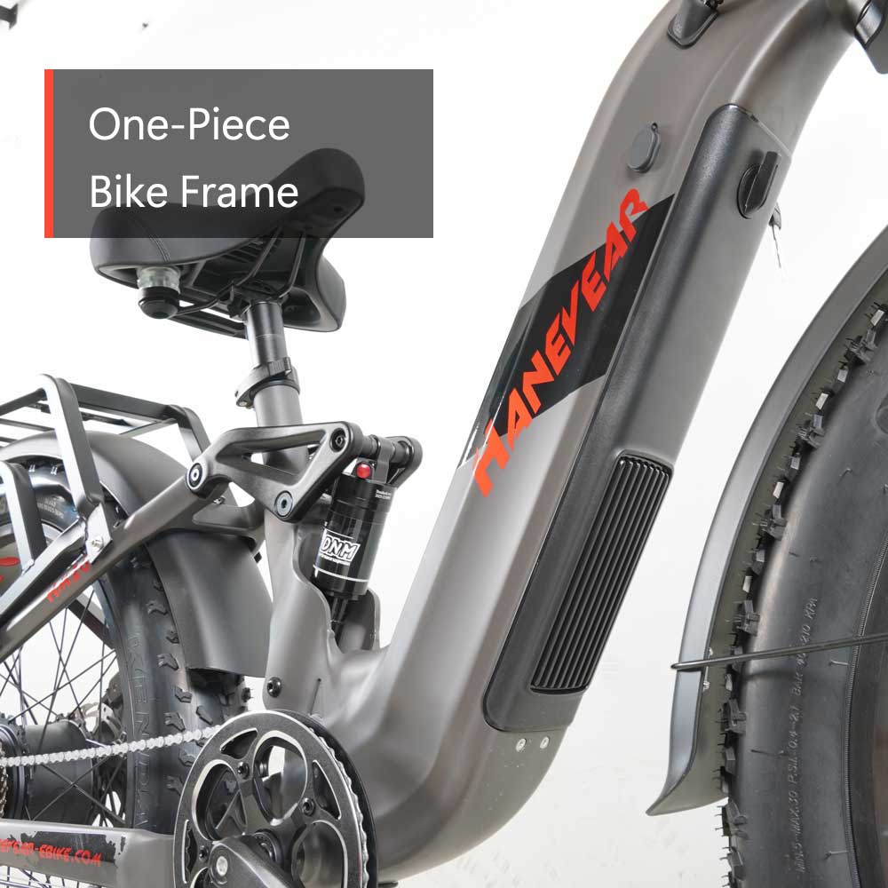 HANEVEAR HM26 Full Suspension 52V 20.8A Electric Mountain Bike