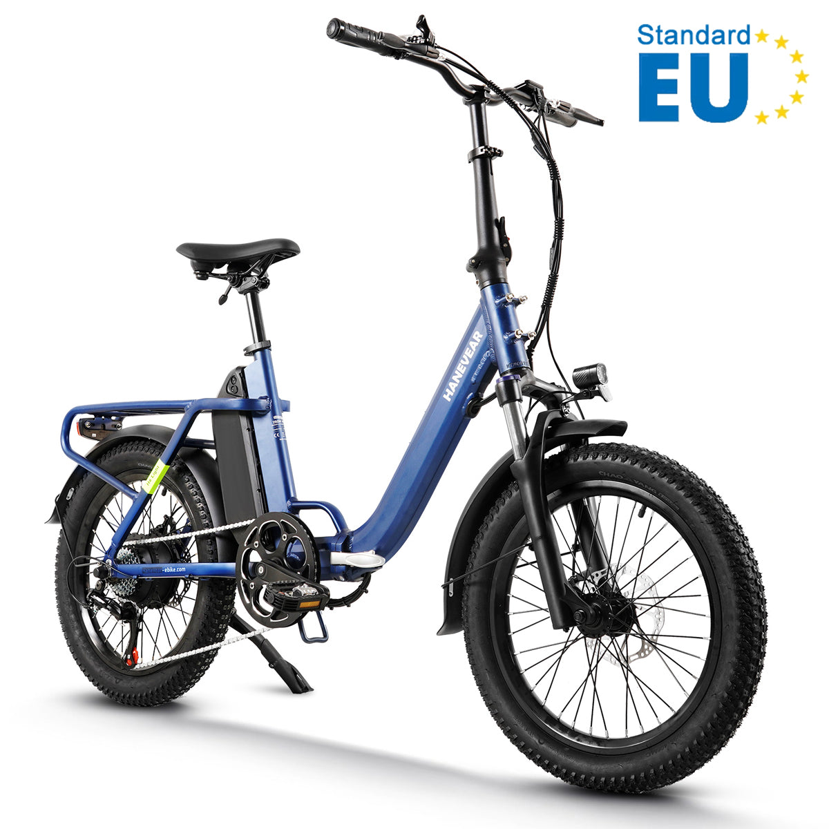 Hanevear H6-Light Bicicletta Elettrica Pieghevole Sensore di Coppia 120KM