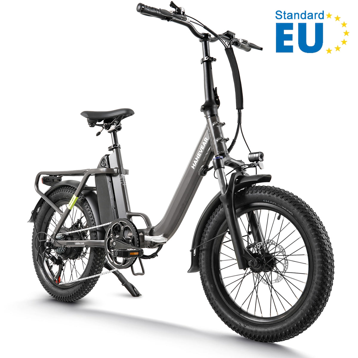 Hanevear H6-Light Folding Electric Bike Torque Sensor 120KM