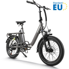 Hanevear H6-Light Folding Electric Bike Torque Sensor 120KM