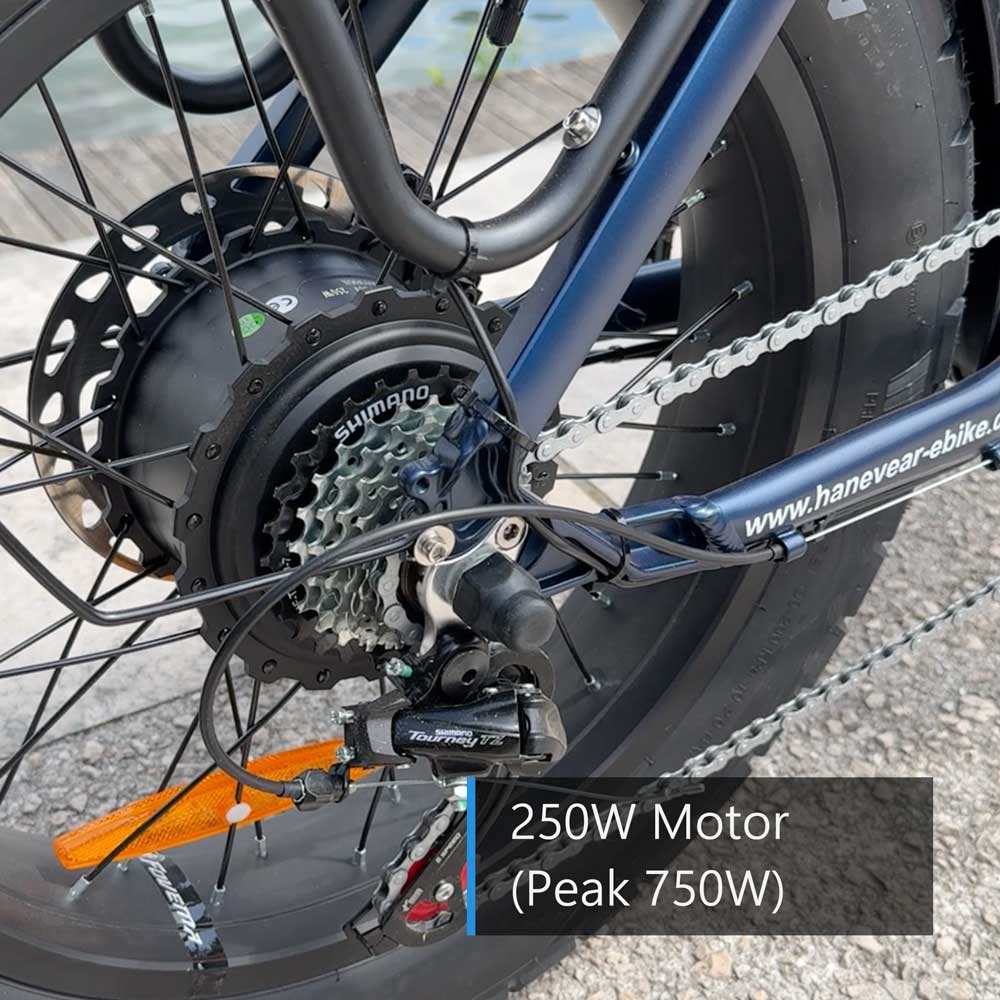 Vélo électrique pliable HANEVEAR H6-S pour adultes