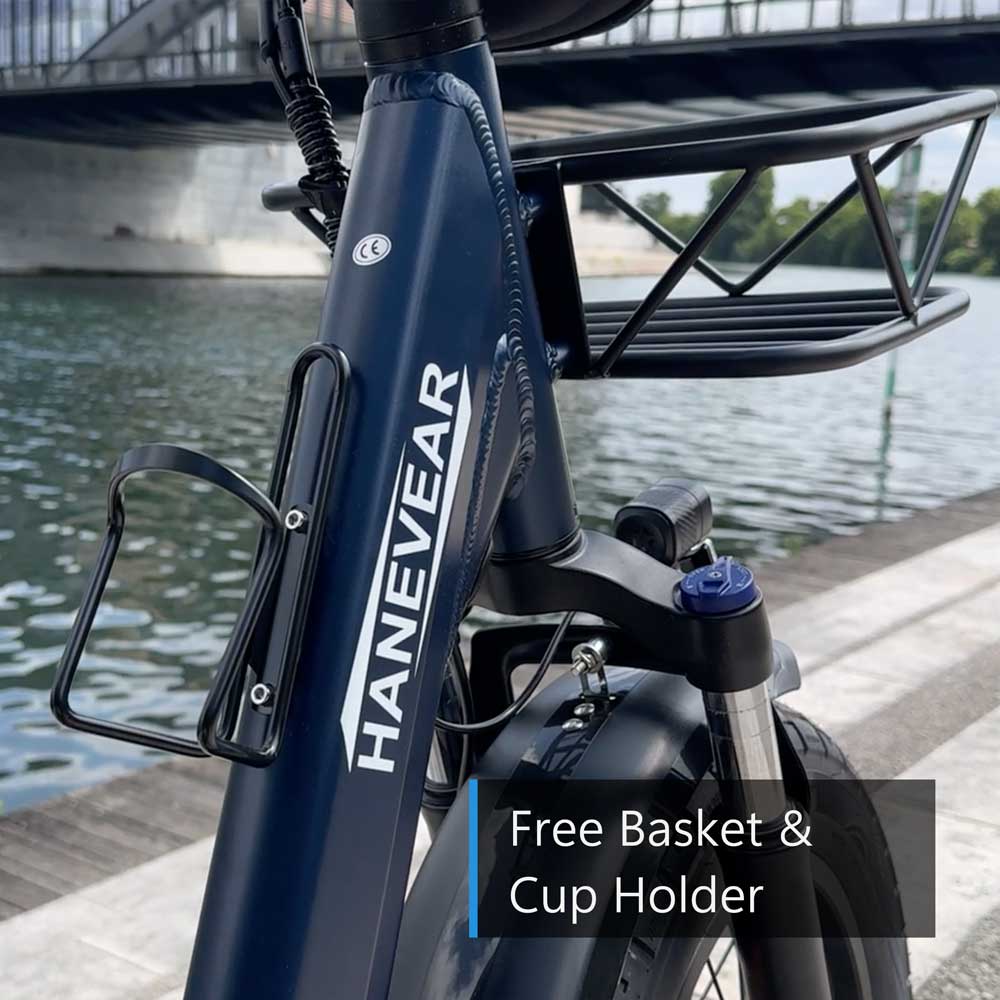Vélo électrique pliable HANEVEAR H6-S pour adultes