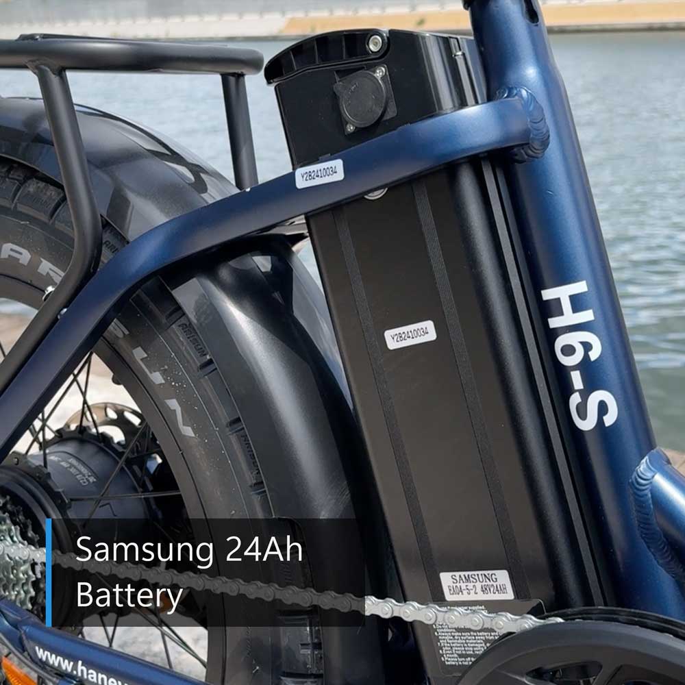 Vélo électrique pliable HANEVEAR H6-S pour adultes