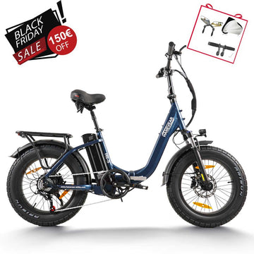 HANEVEAR H6-S Faltbares Elektrofahrrad für Erwachsene