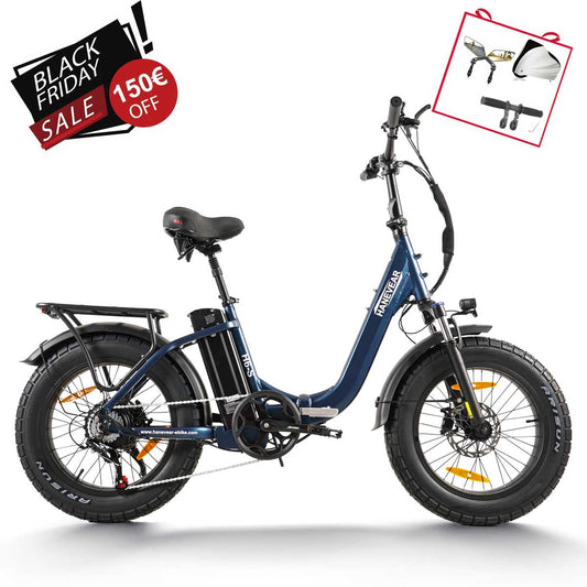 Bici elettrica pieghevole HANEVEAR H6-S per adulti