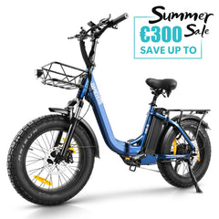 Hanevear H6-S Folding Electric Bike for Adults