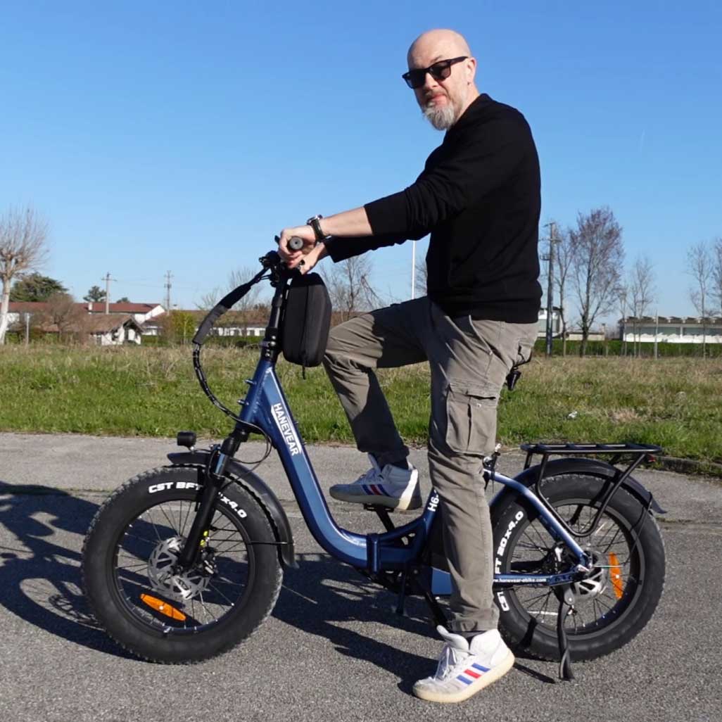 Vélo électrique pliable HANEVEAR H6-S pour adultes