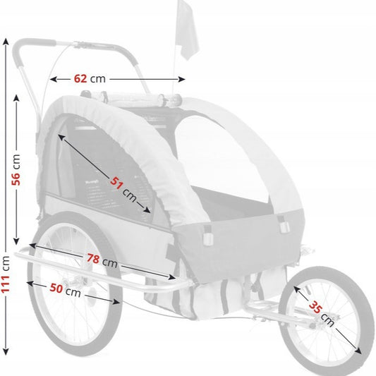 Bicycle trailer