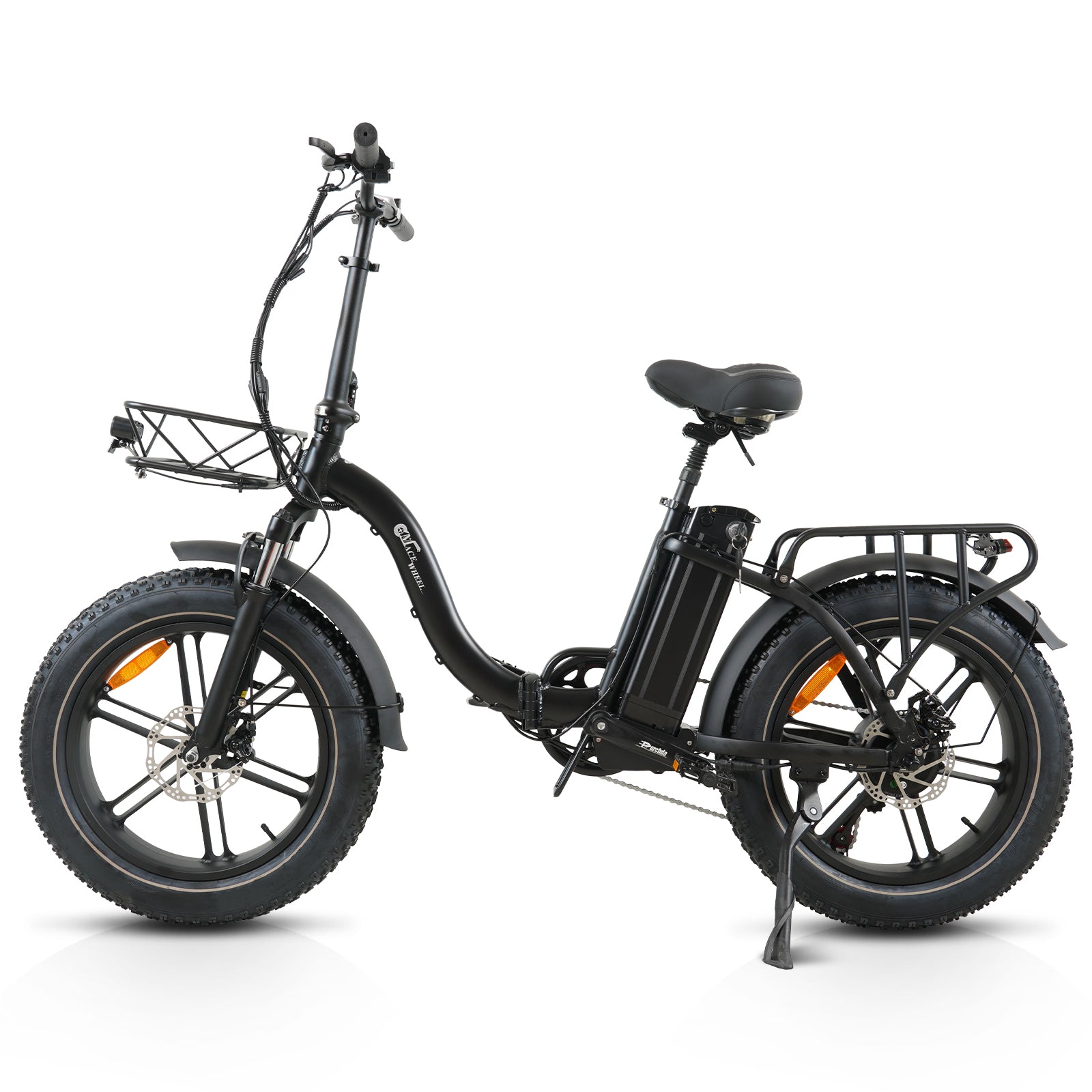 HANEVEAR Y20-Plus 20" Fat Tire Foldable Electric Bike 48V 24Ah/18Ah