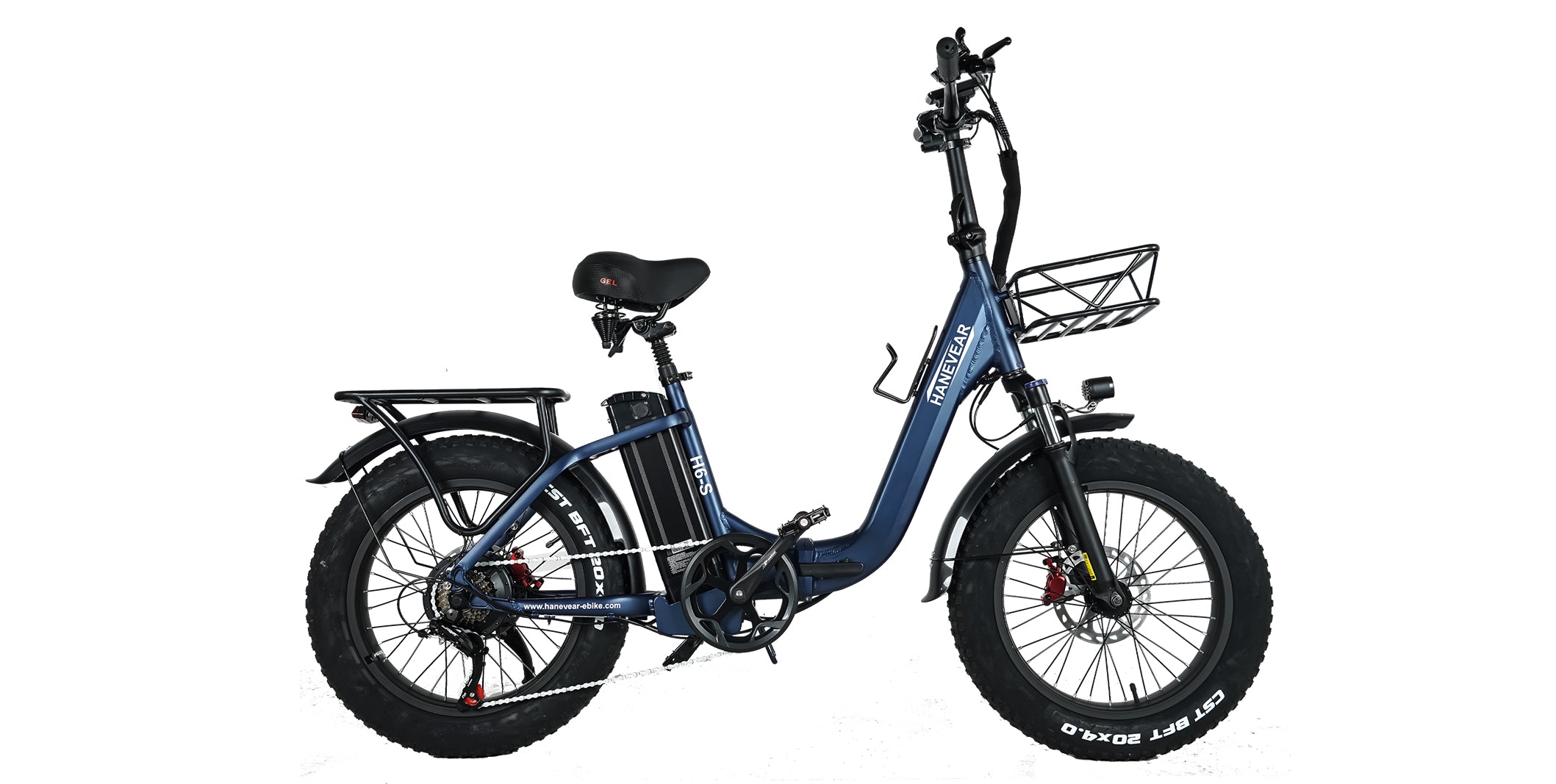 HANEVEAR H6-S Folding Electric Bike for Adults