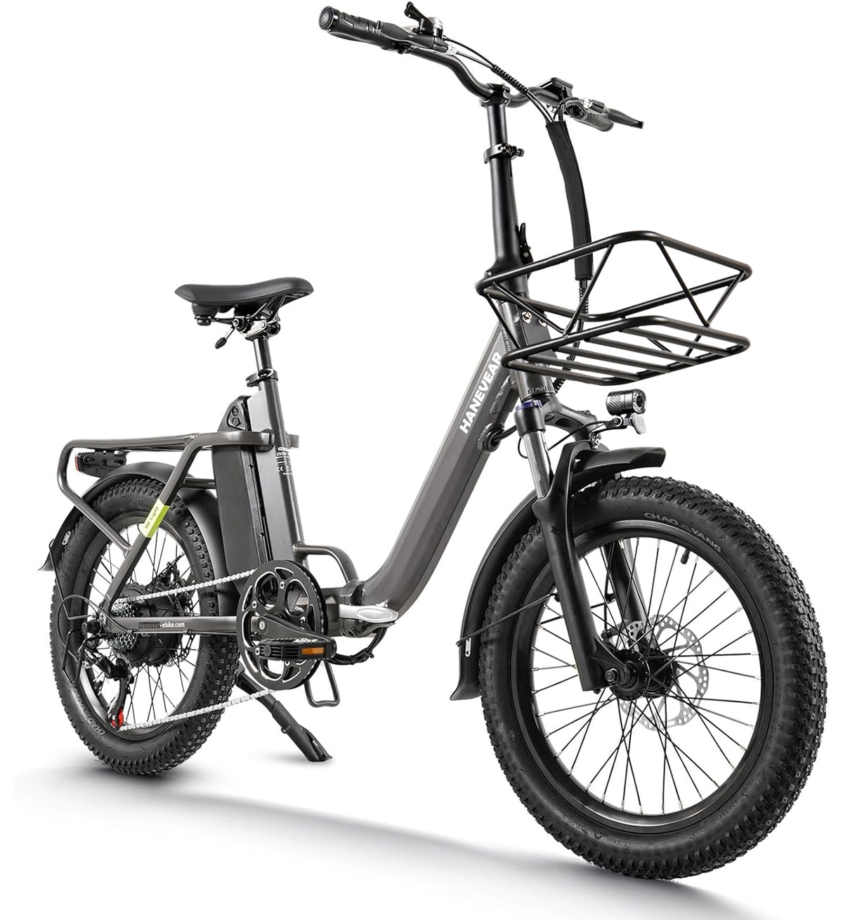 Hanevear H6-Light Bicicletta Elettrica Pieghevole Sensore di Coppia 120KM