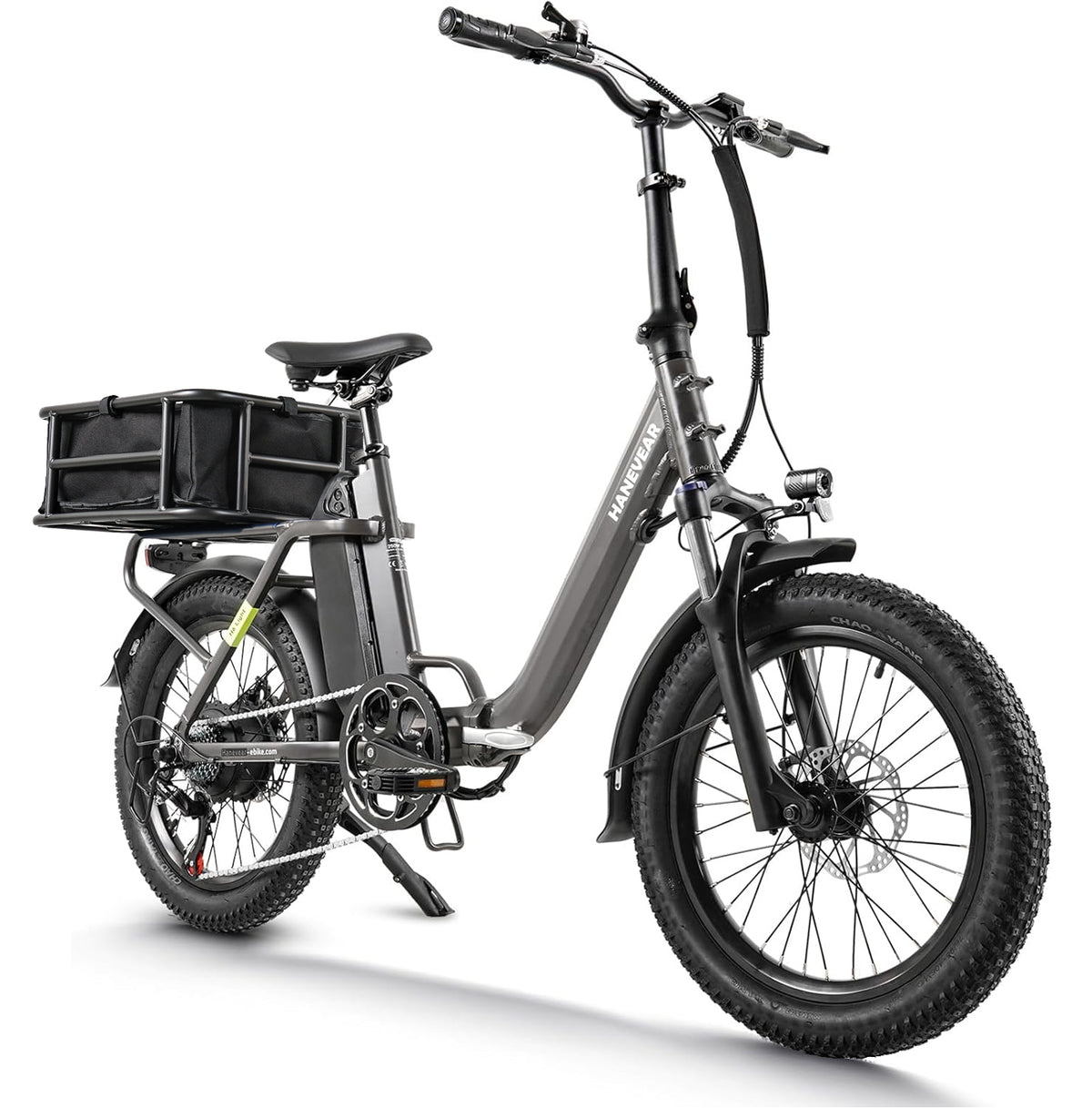 Hanevear H6-Light Bicicletta Elettrica Pieghevole Sensore di Coppia 120KM