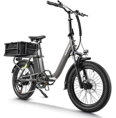 Hanevear H6-Light Faltbares Elektrofahrrad mit Drehmomentsensor, 120 km