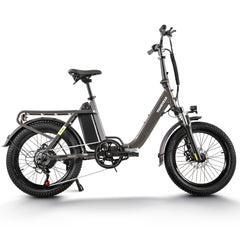Hanevear H6-Light Faltbares Elektrofahrrad mit Drehmomentsensor, 120 km