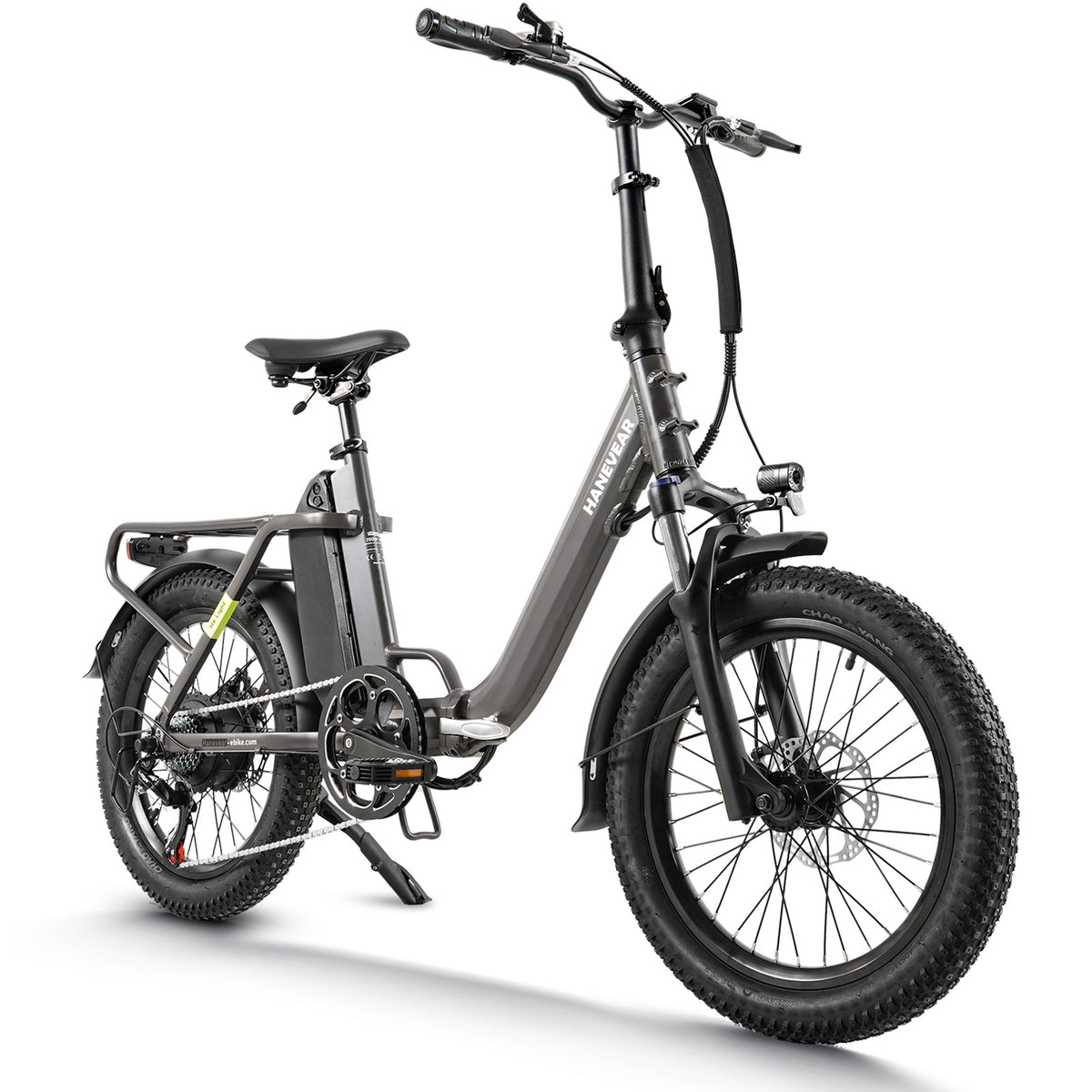 Hanevear H6-Light Faltbares Elektrofahrrad mit Drehmomentsensor, 120 km